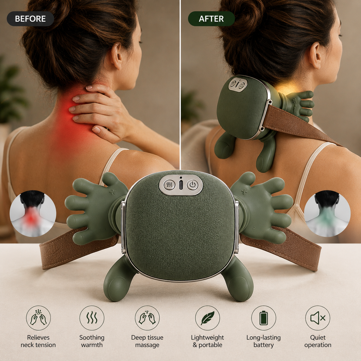 BRUNIPA BIONIC 4D with soothing warmth